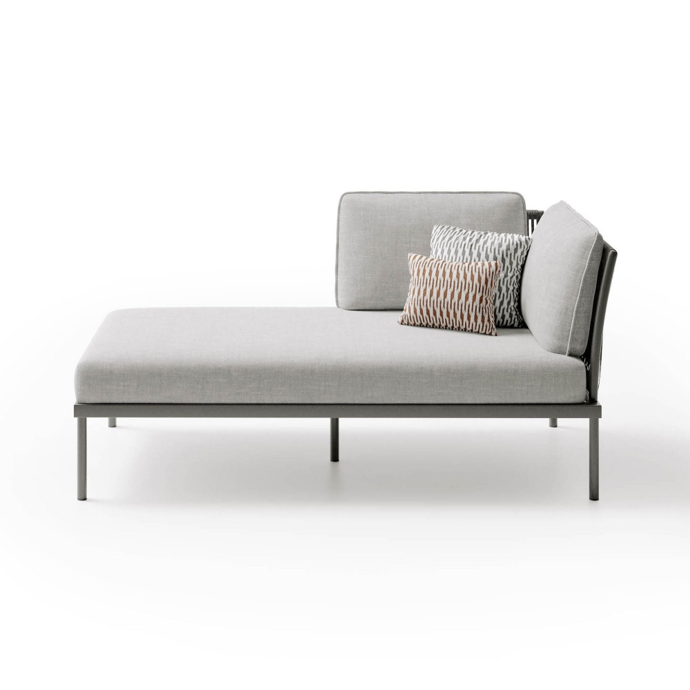 Atmosphera Flash outdoor left-hand daybed