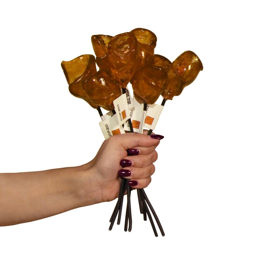 Sturm Milano Bouquet of 9 Scrap Flowers