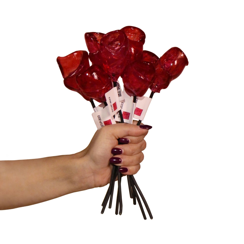 Sturm Milano Bouquet of 9 Scrap Flowers