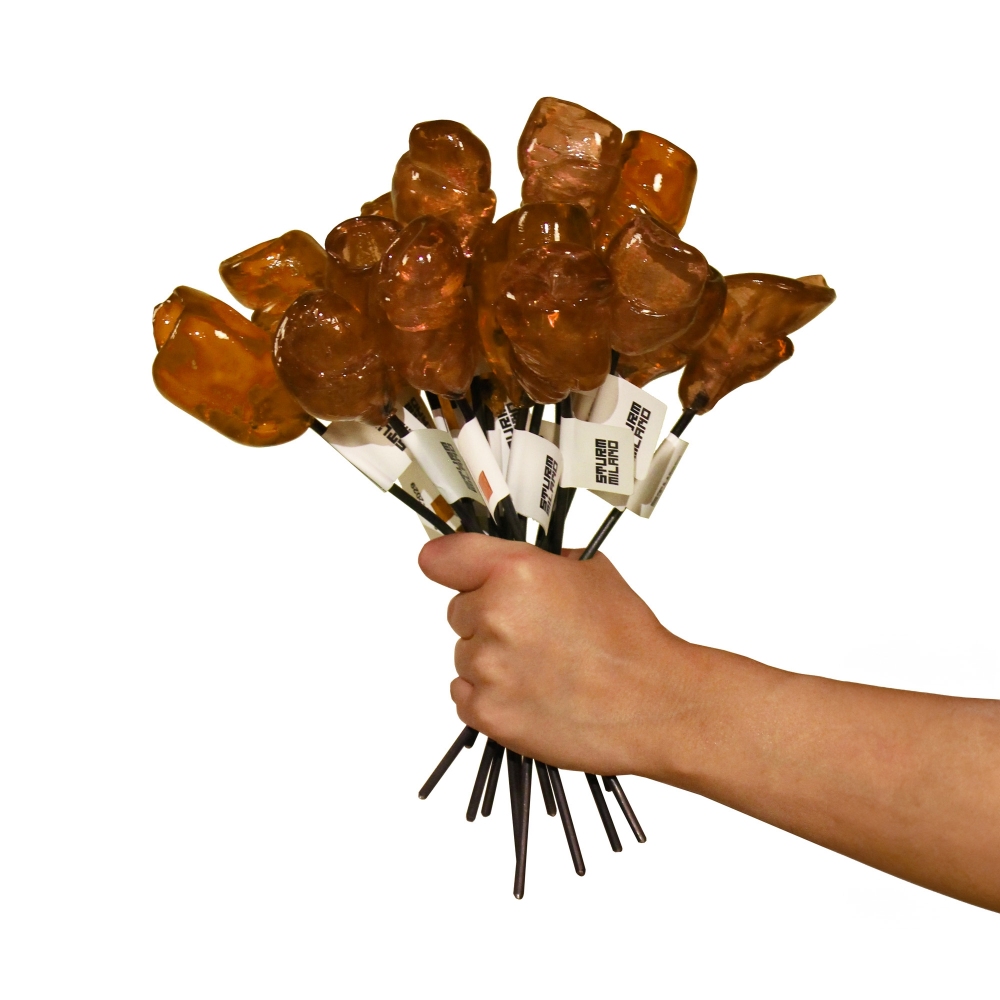 Sturm Milano Bouquet of 18 Scrap Flowers