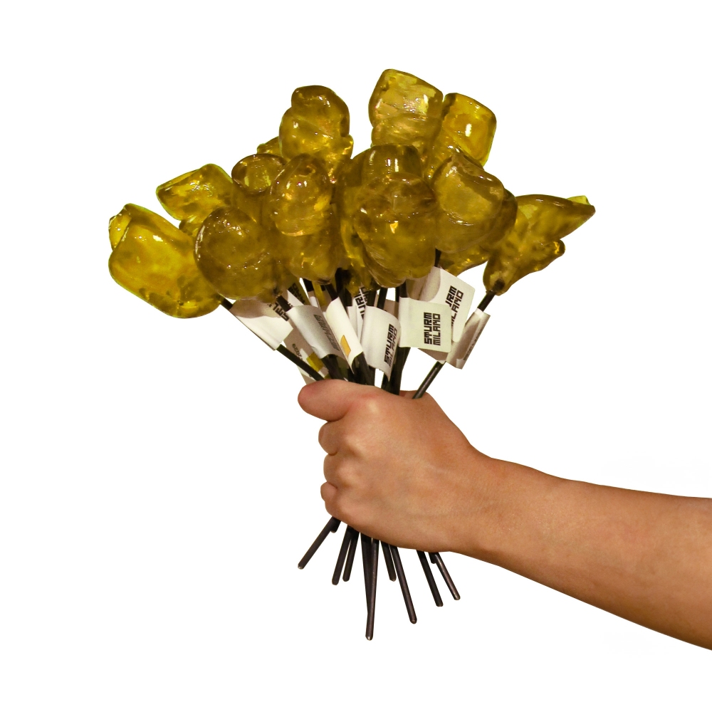 Sturm Milano Bouquet of 18 Scrap Flowers