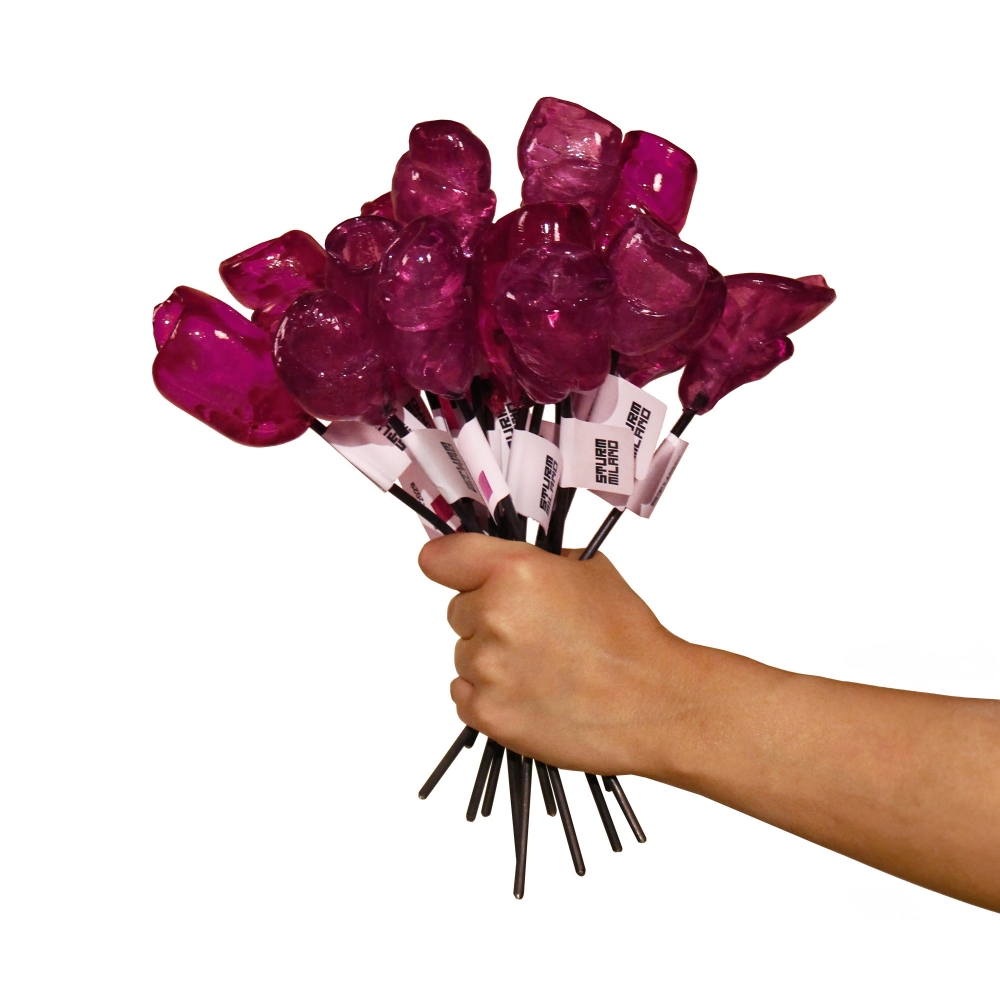 Sturm Milano Bouquet of 18 Scrap Flowers