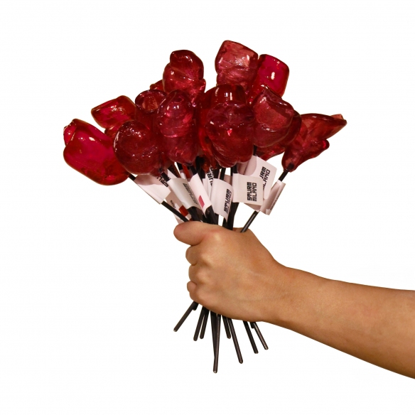 Sturm Milano Bouquet of 18 Scrap Flowers