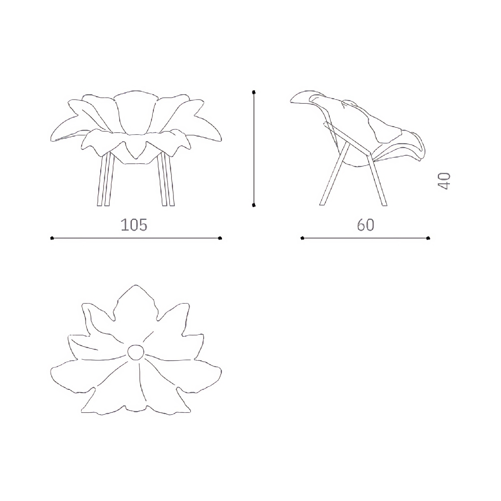 Sturm Milano Agave Armchair