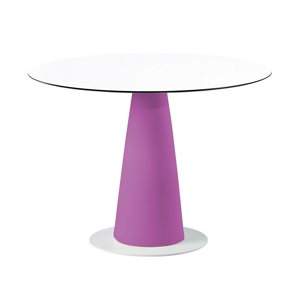 Slide Hoplà Table D 100 cm with base