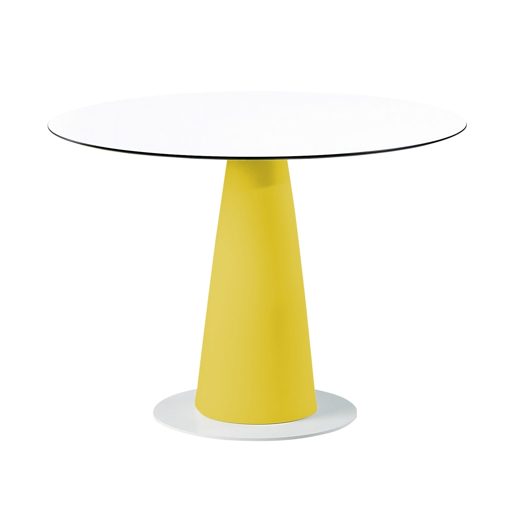 Slide Hoplà Table D 100 cm with base