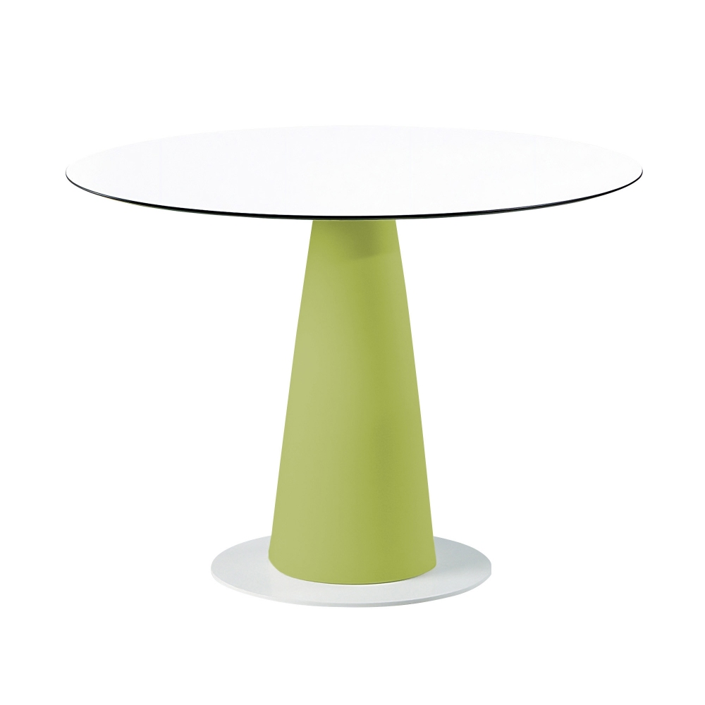 Slide Hoplà Table D 100 cm with base