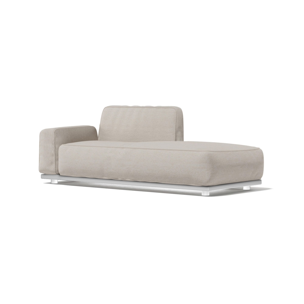 Atmosphera Laguna corner chaise longue - Armrest on the left