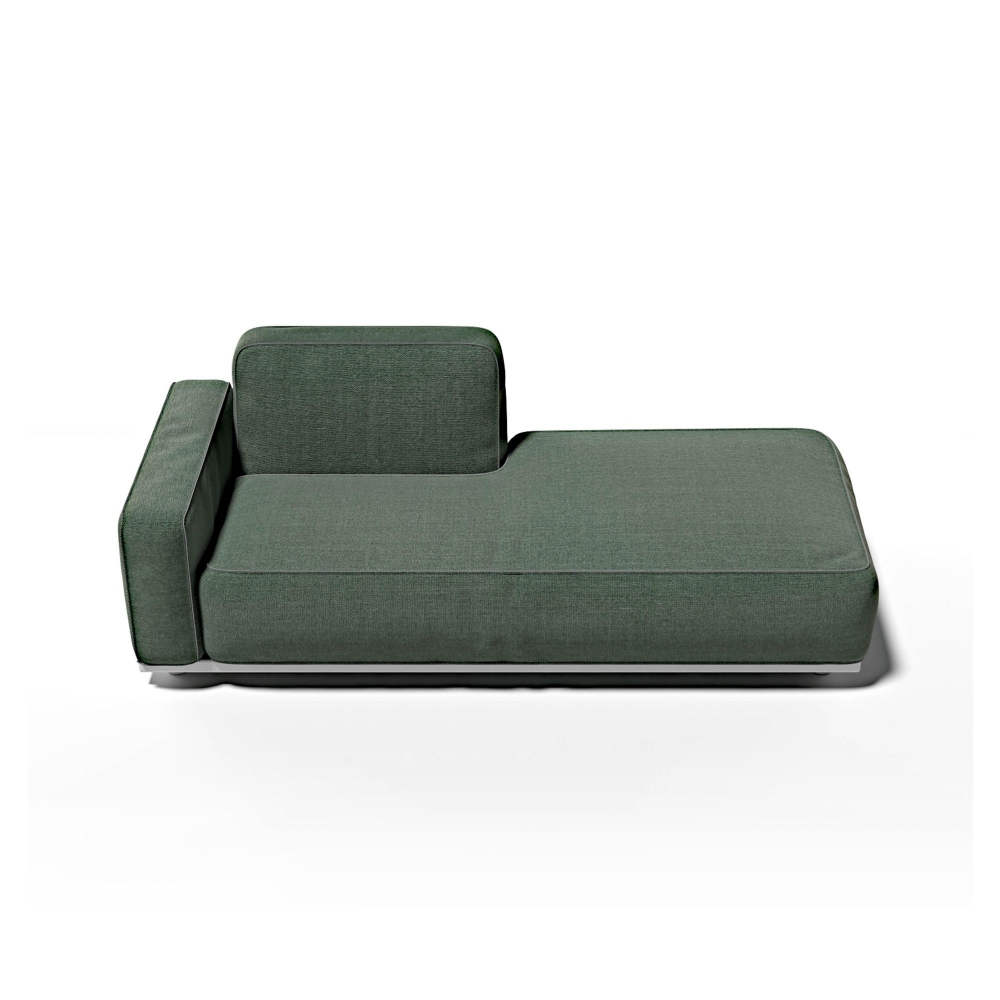 Atmosphera Laguna corner chaise longue - Armrest on the left