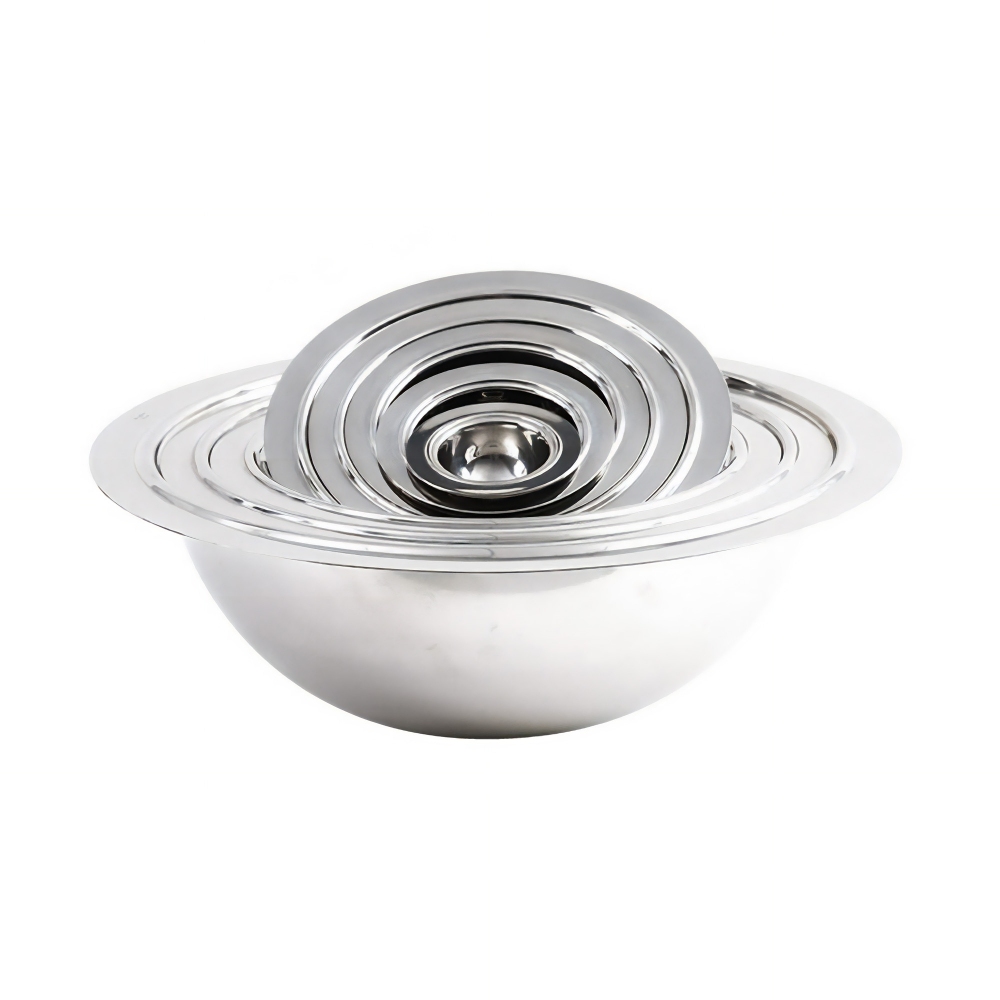 Serafino Zani 8 Planetarium Steel Bowls