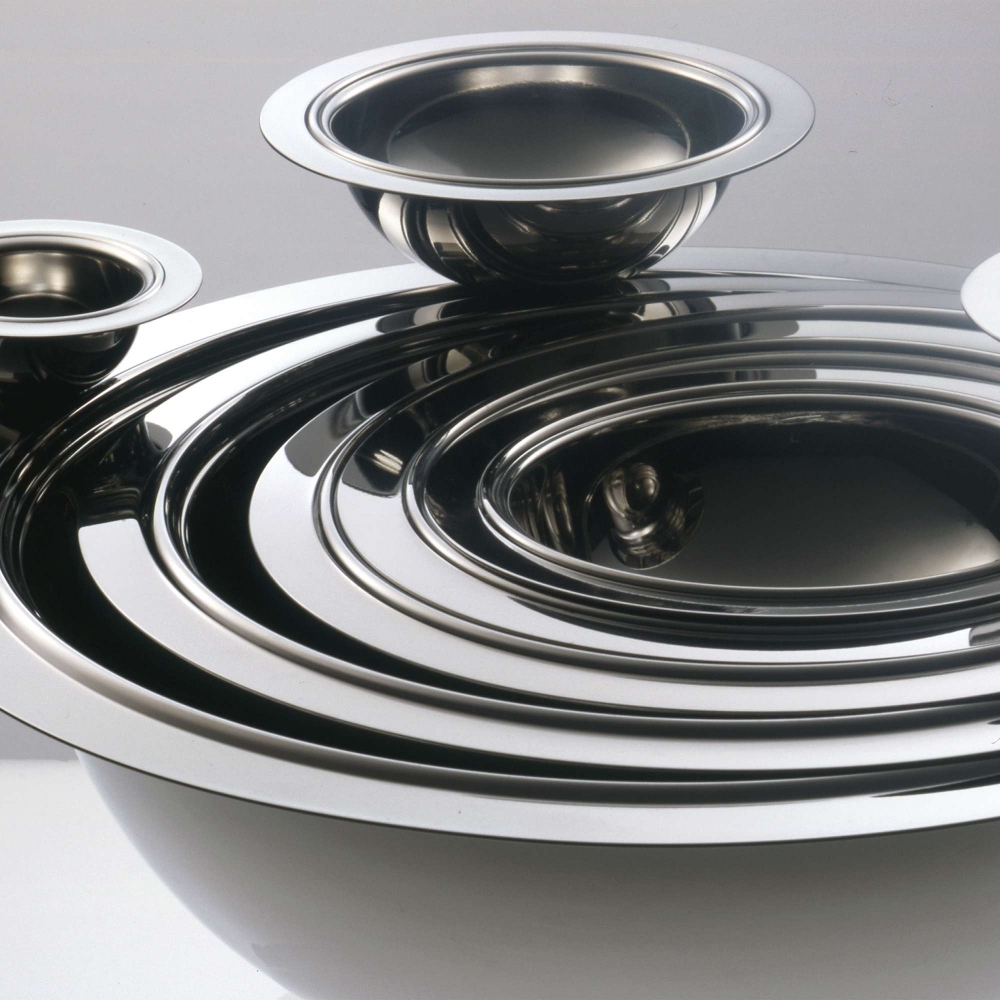 Serafino Zani 8 Planetarium Steel Bowls