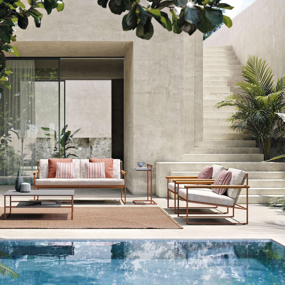 Atmosphera Pipe outdoor armchair