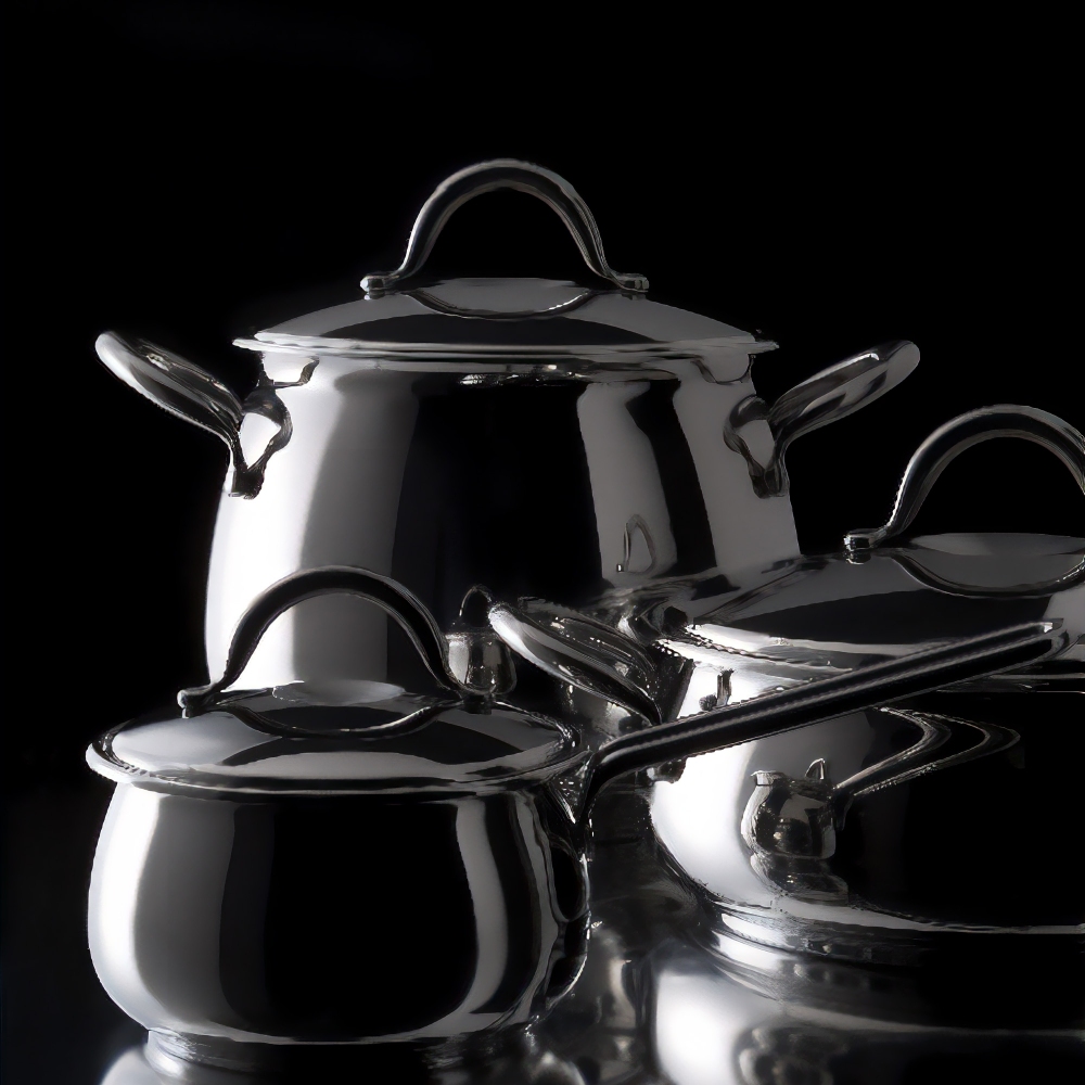 Serafino Zani Olympia saucepan 1 handle ø 16 cm with lid