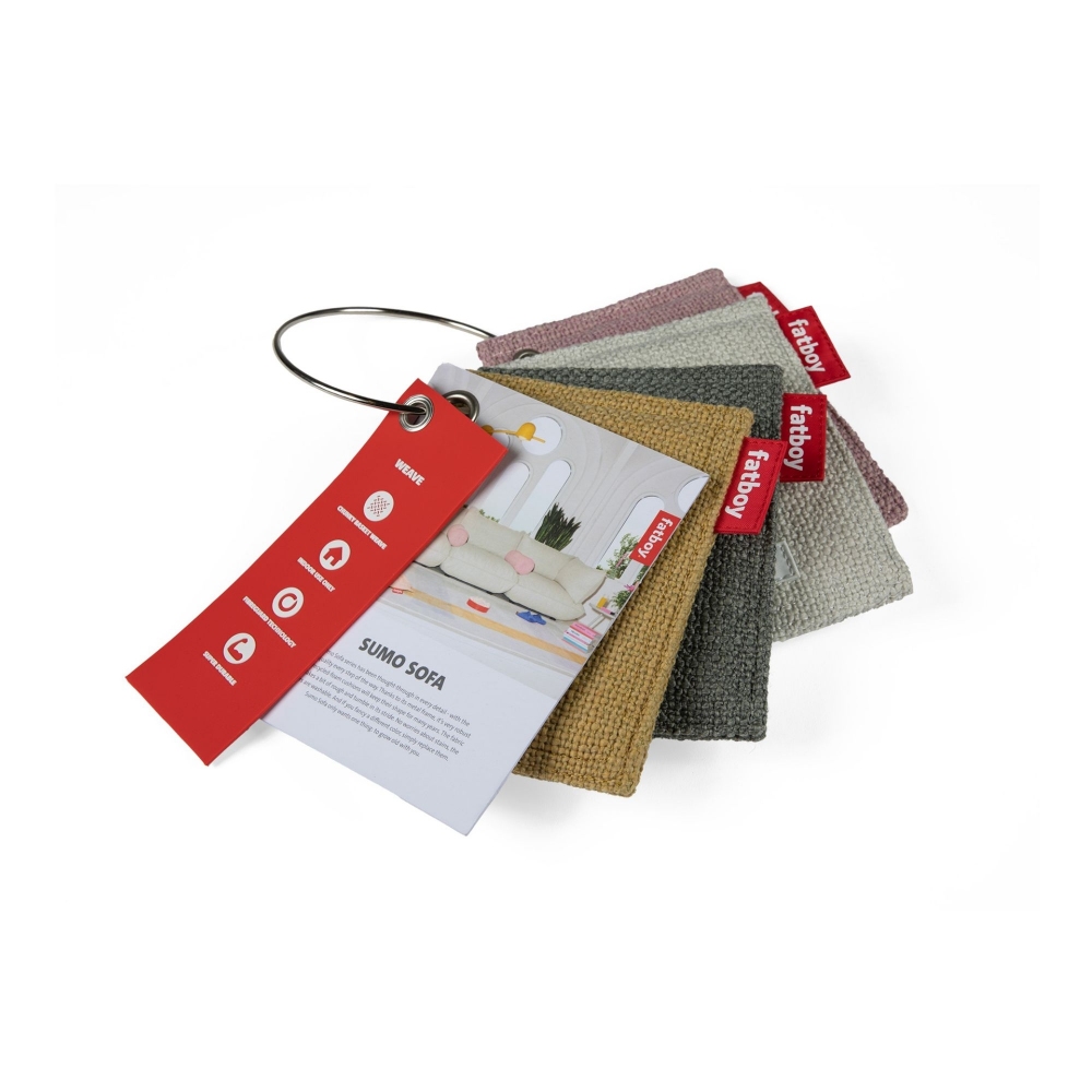 Fatboy Sumo collection fabric swatches