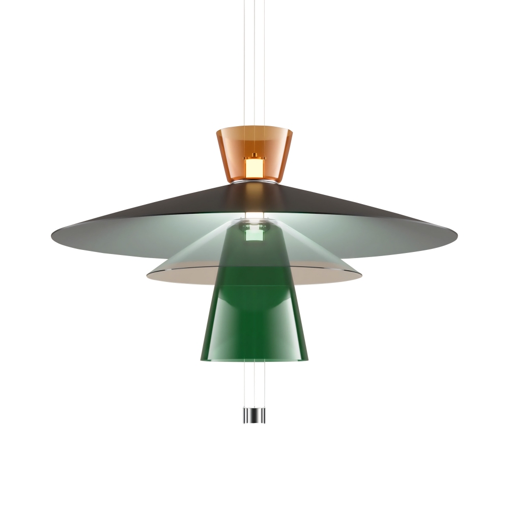 Fontana Arte Thalea model 1 pendant Lamp
