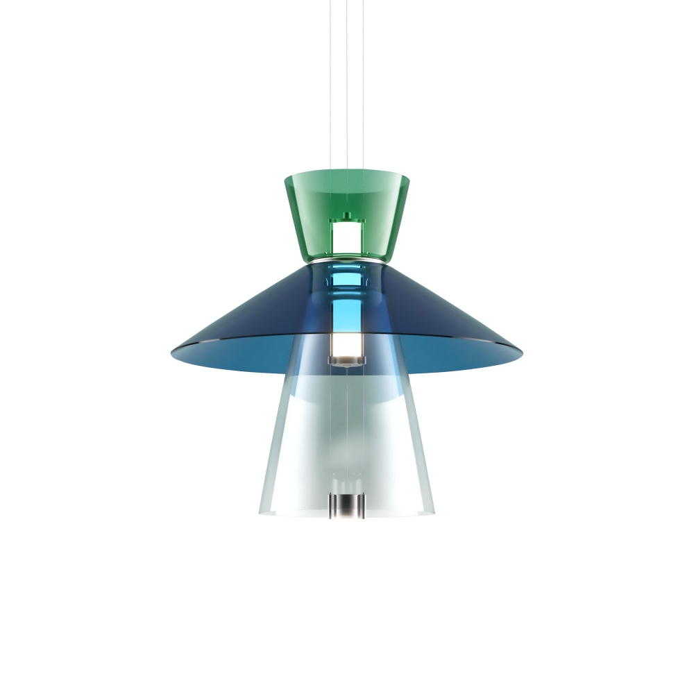 Fontana Arte Thalea model 2 pendant Lamp