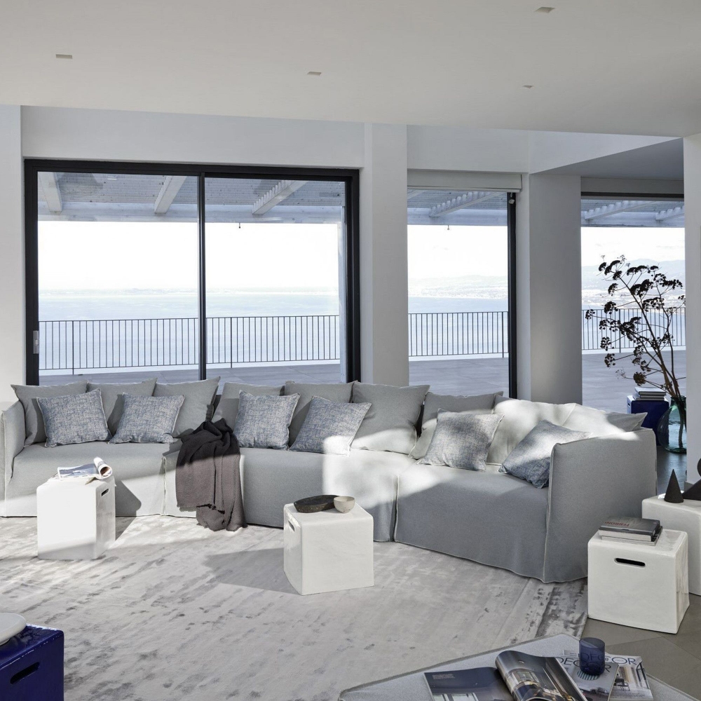 Gervasoni Tavolino Pouf In Ceramica Inout 41