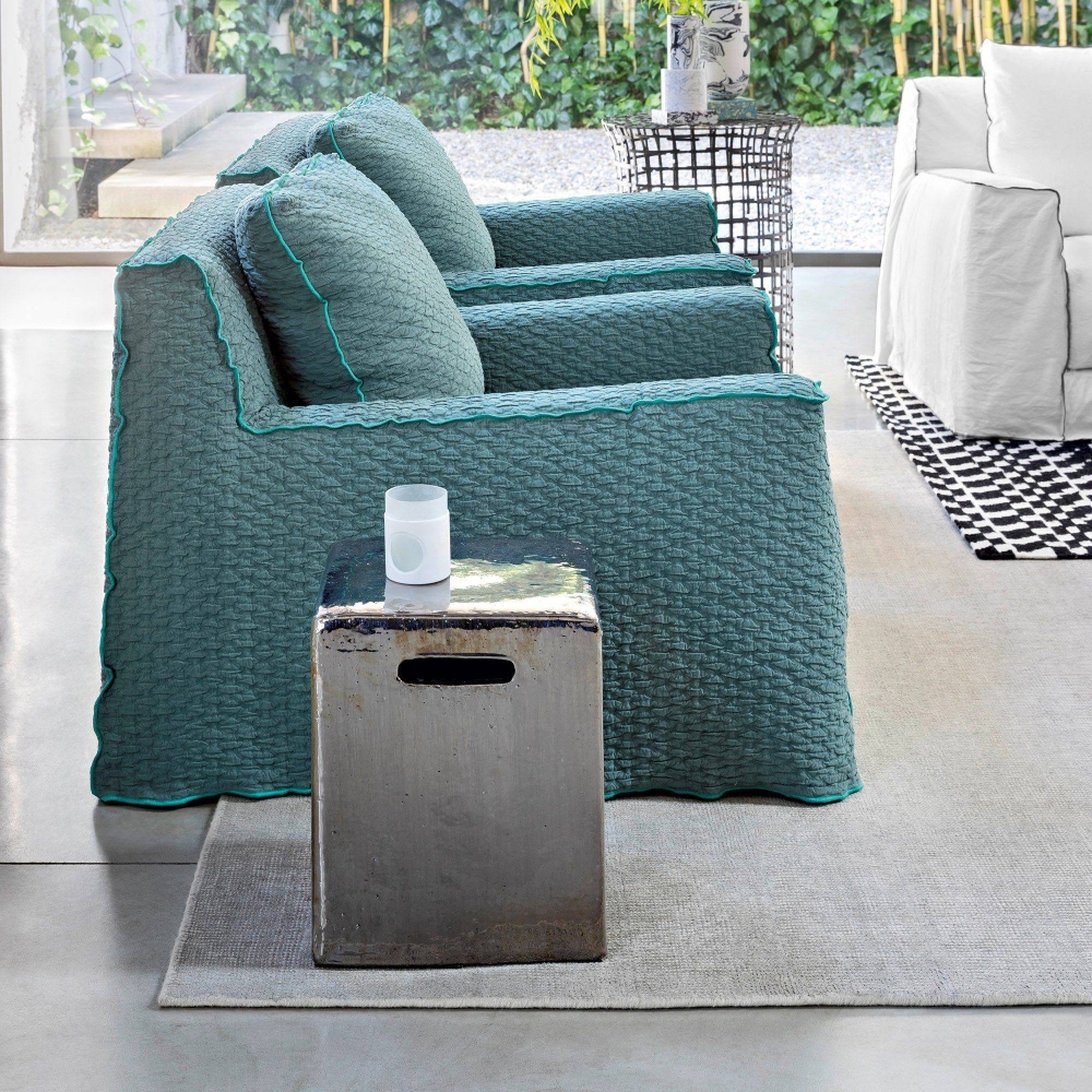 Gervasoni Tavolino Pouf In Ceramica Inout 42