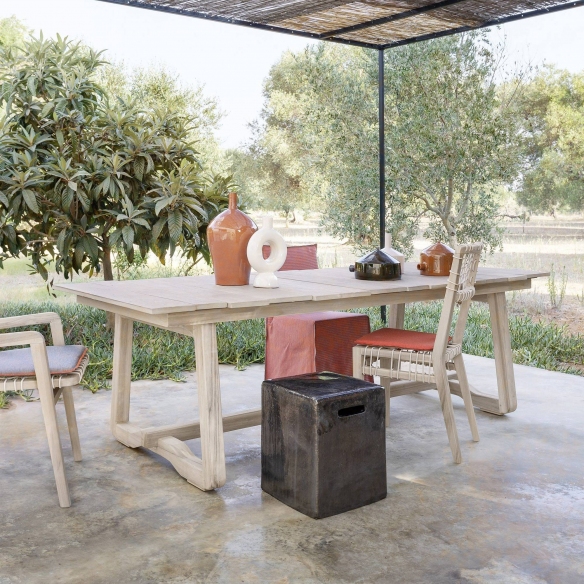 Gervasoni Tavolino Pouf In Ceramica Inout 42