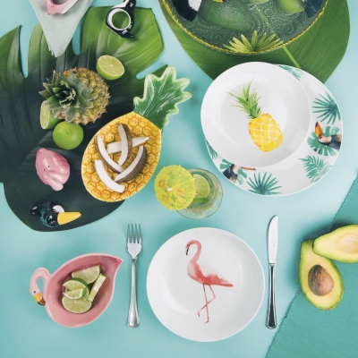 Excelsa 18 piatti Tropical 2