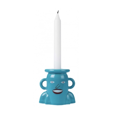 Bosa Blue Pablo Candle Holder 2