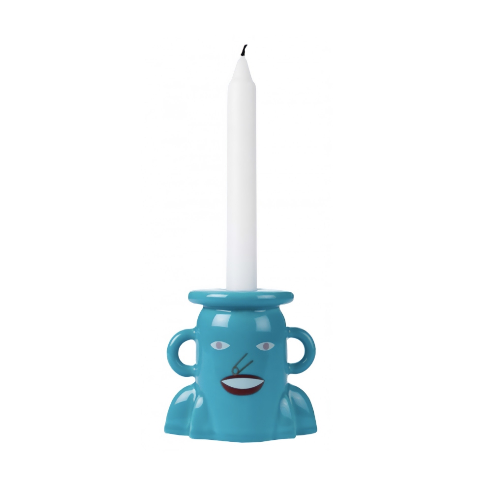 Bosa Blue Pablo Candle Holder