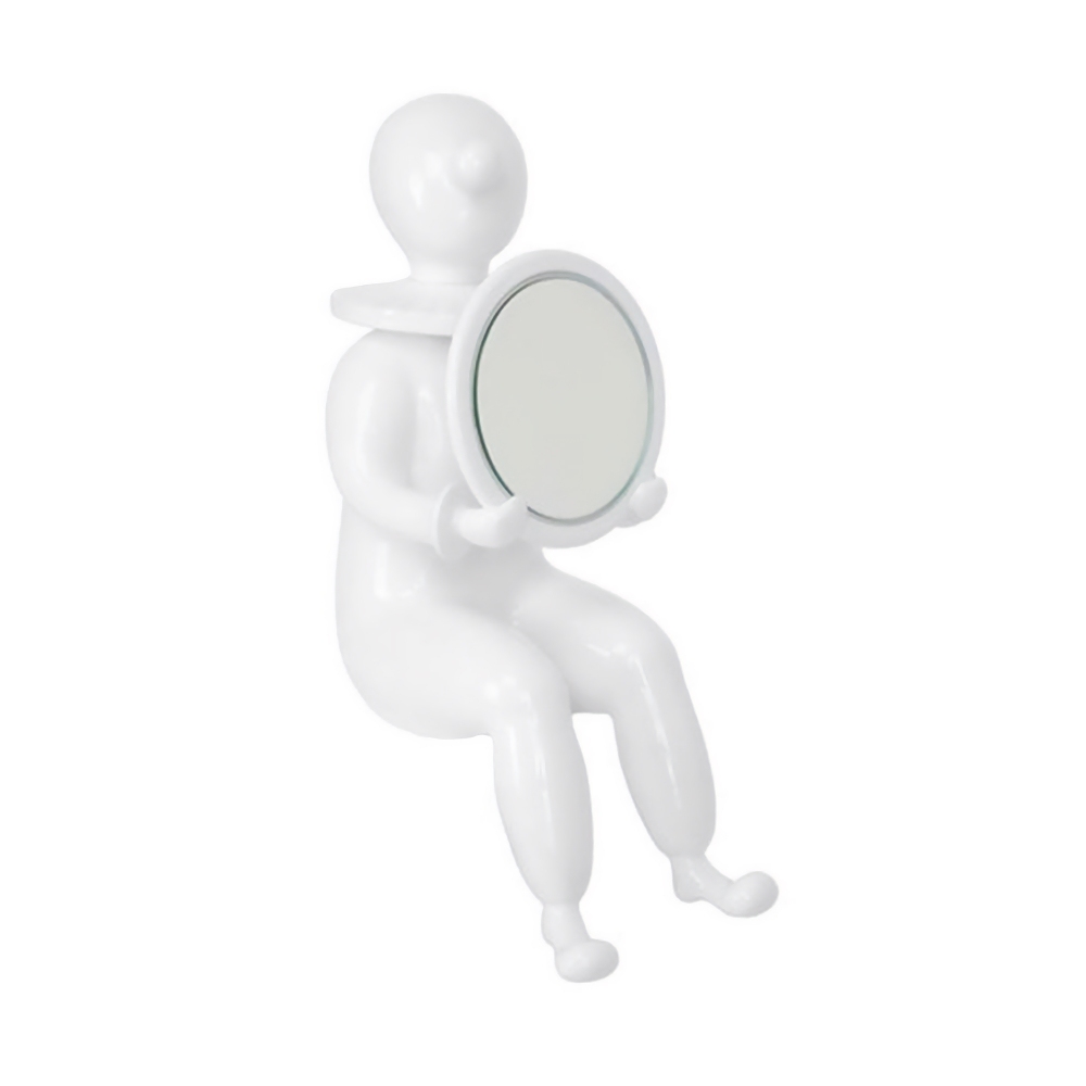 Bosa Clown sculpture with mirror