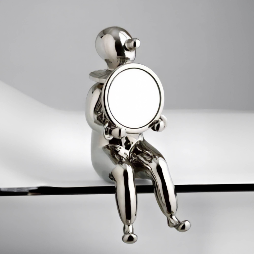 Bosa Clown sculpture with mirror