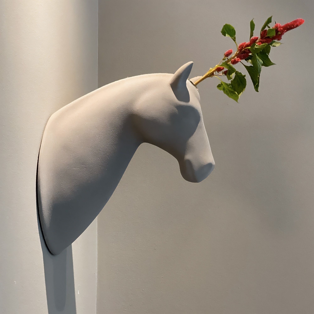 Bosa Horse wall sculpture/vase