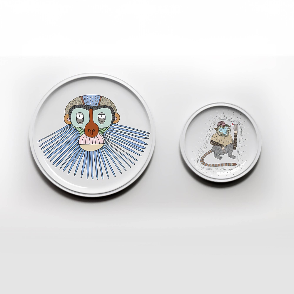Bosa Primates Plates decorative plate Ø26 cm