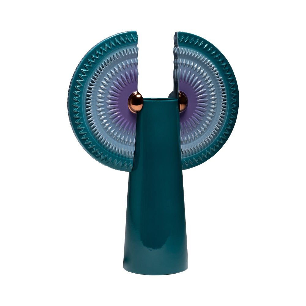 Bosa Oasis Solar Disc Bird Vase/Sculpure
