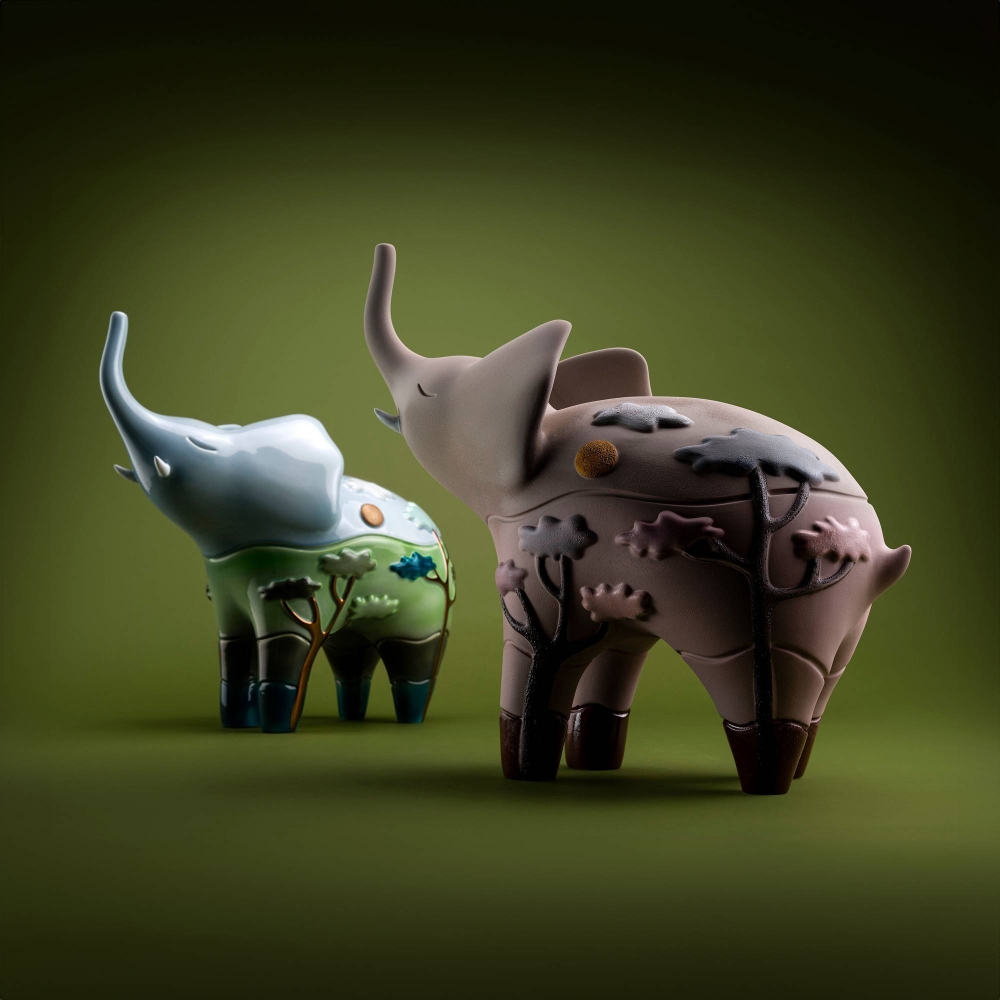 Bosa Surus Elephant Sculpture