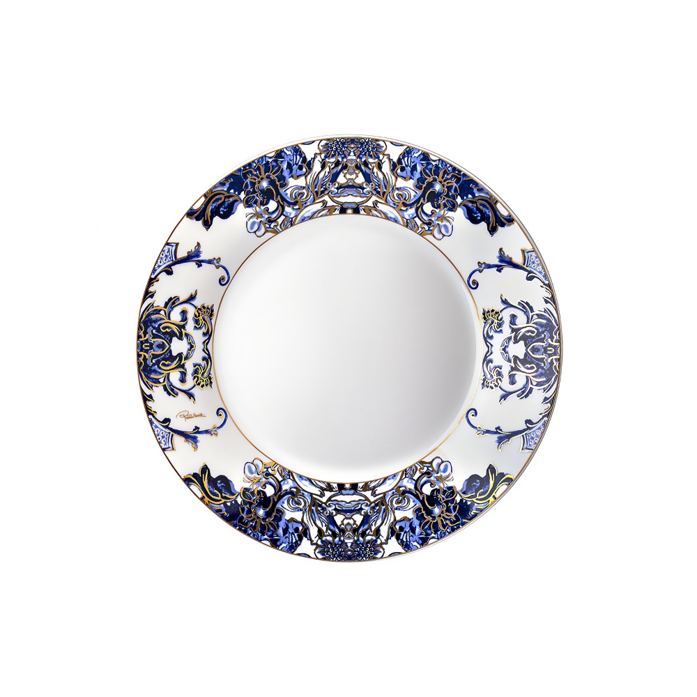 Roberto Cavalli  6 piatti fondi Azulejos diam. 22 cm