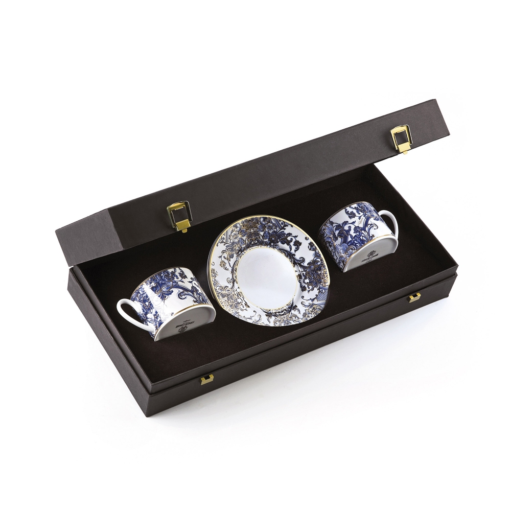 Roberto Cavalli Azulejos Set of 2 tea...