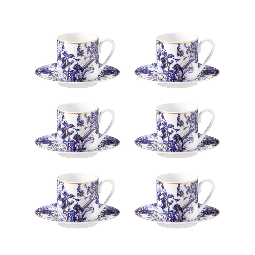 Roberto Cavalli Azulejos set of 6...