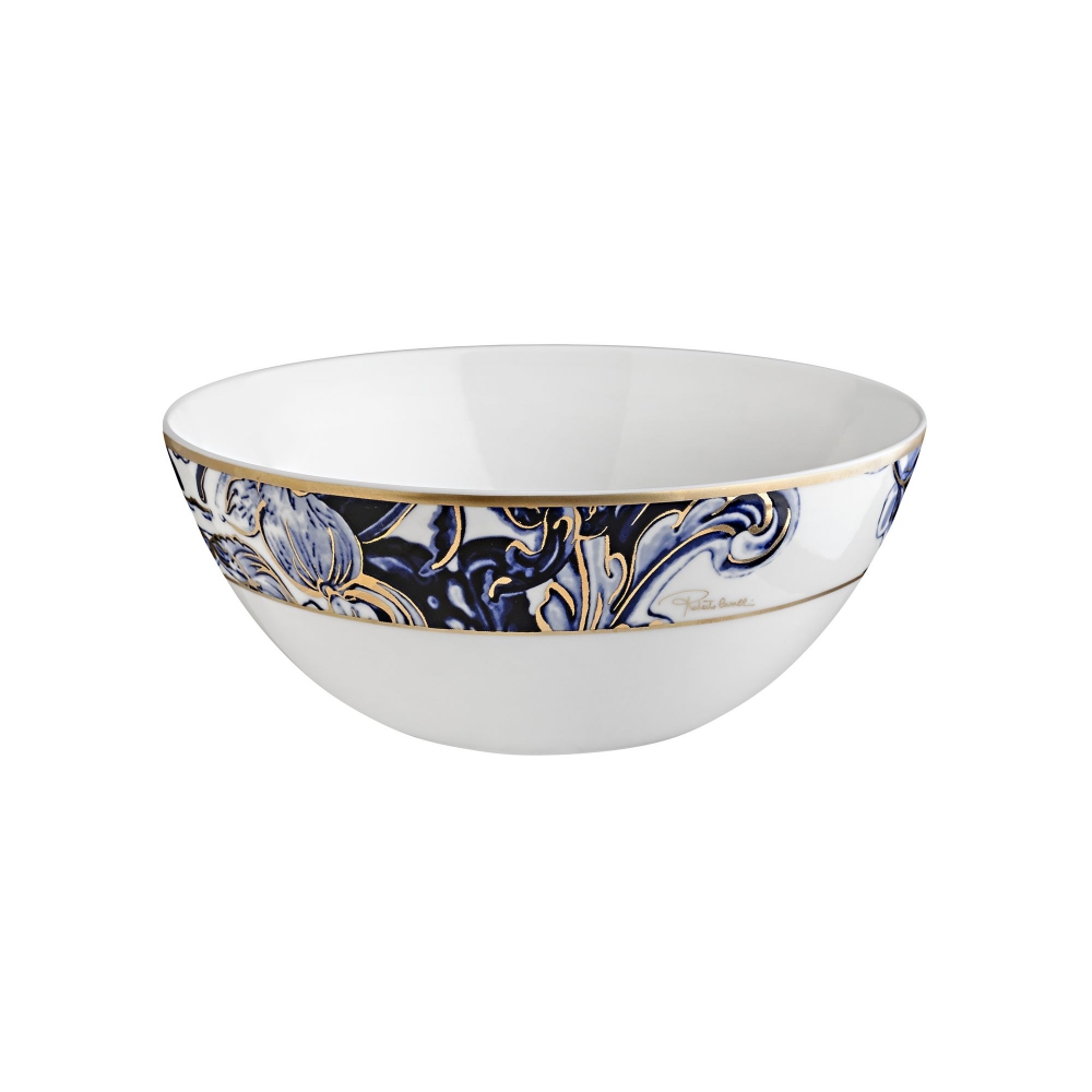 Roberto Cavalli Azulejos Set of 6 soup bowls