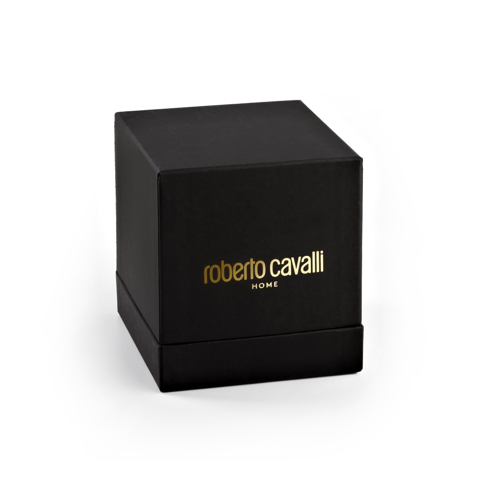 Roberto Cavalli Candela profumata Black Zebra 270g. Ã 8,5 x 9 cm