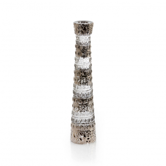 Roberto Cavalli Crocodile Platin Candlestick