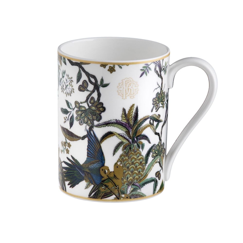 Roberto Cavalli Flowers Hawaii Mug 37 cl