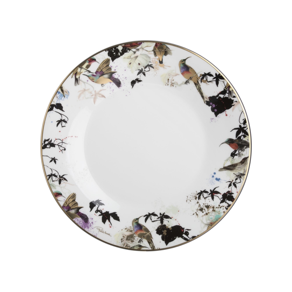 Roberto Cavalli  6 piatti piani Garden's Birds diam. 27,5 cm