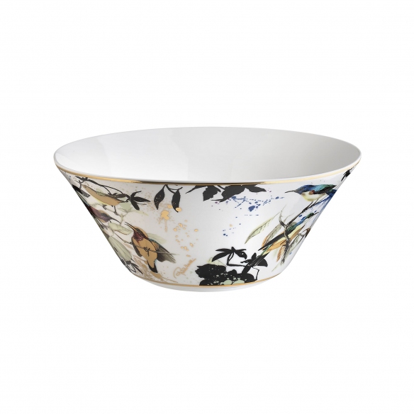 Roberto Cavalli Garden's Birds Salad Bowl