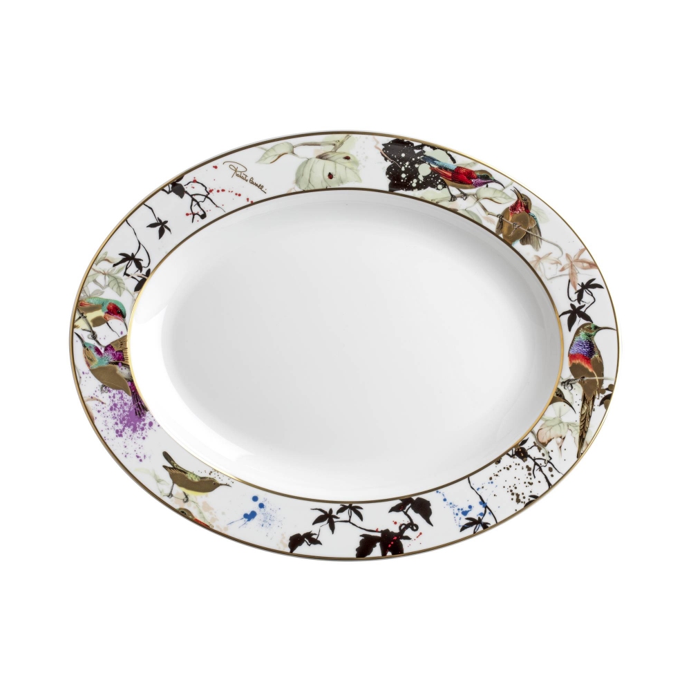 Roberto Cavalli Piatto ovale Garden's...