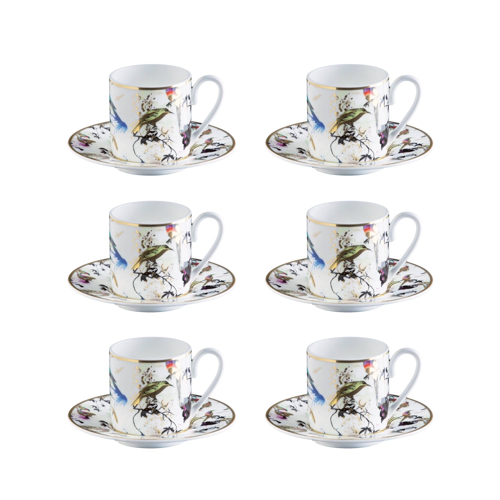 Roberto Cavalli Garden's Birds Set of...