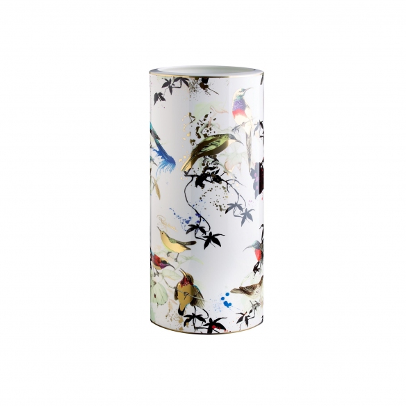 Roberto Cavalli Vaso medio Garden's Birds h 20 cm
