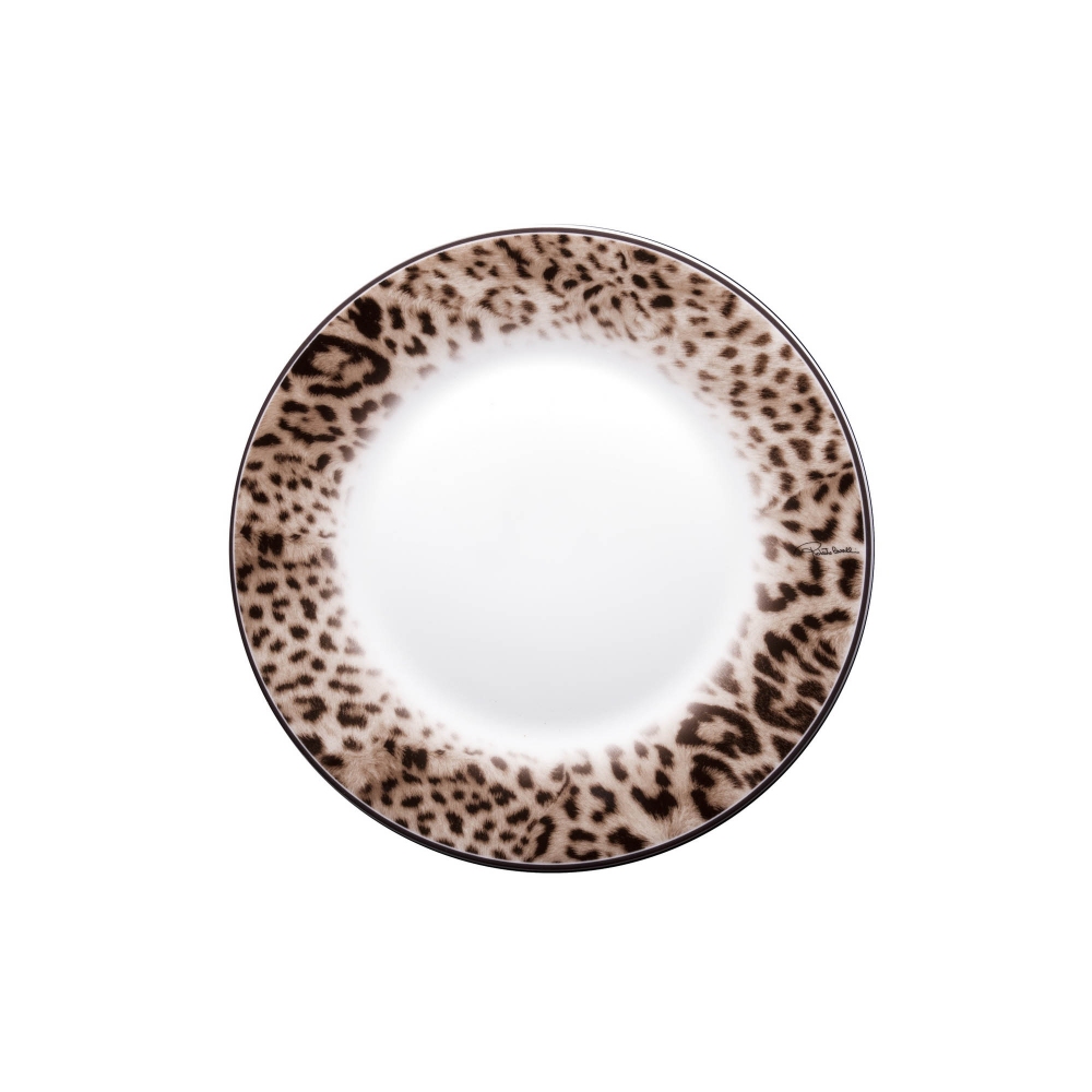 Roberto Cavalli  6 piatti frutta Jaguar diam. 21,5 cm