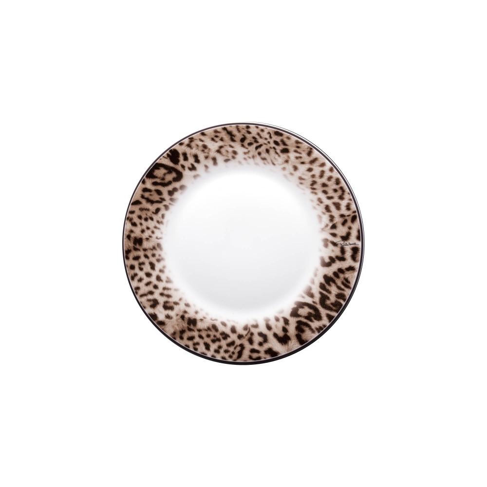 Roberto Cavalli Jaguar Set of 6 bread plates diam. 15,5 cm