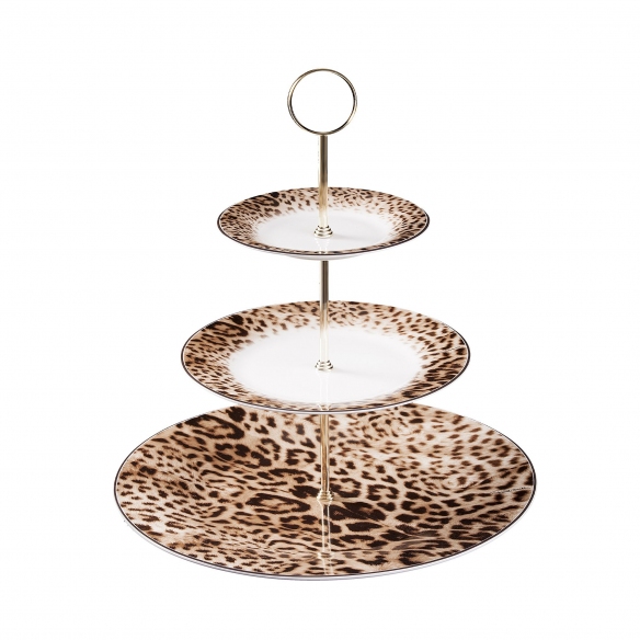 Roberto Cavalli Jaguar three-level riser