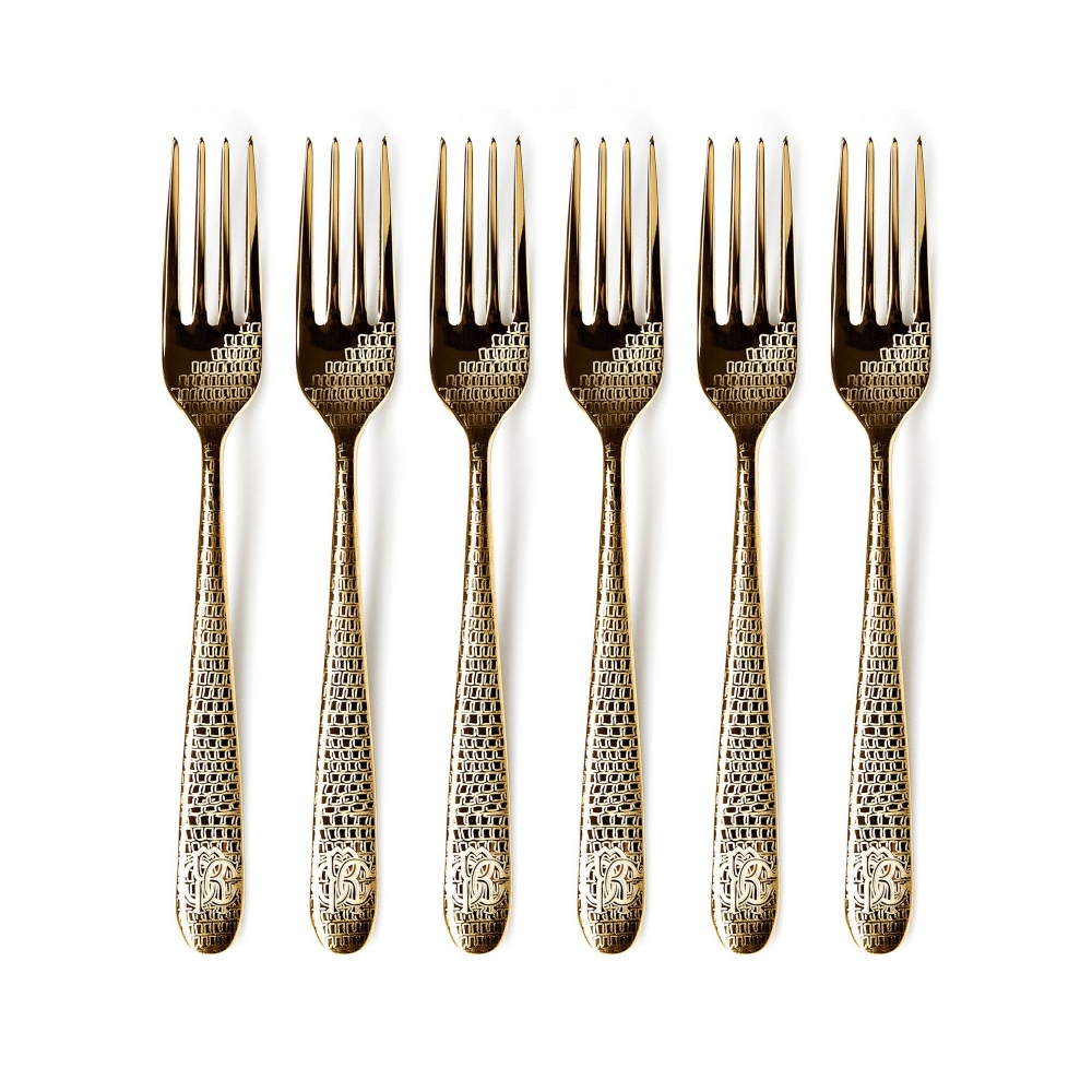 Roberto Cavalli Lizzard Gold 6 Table...