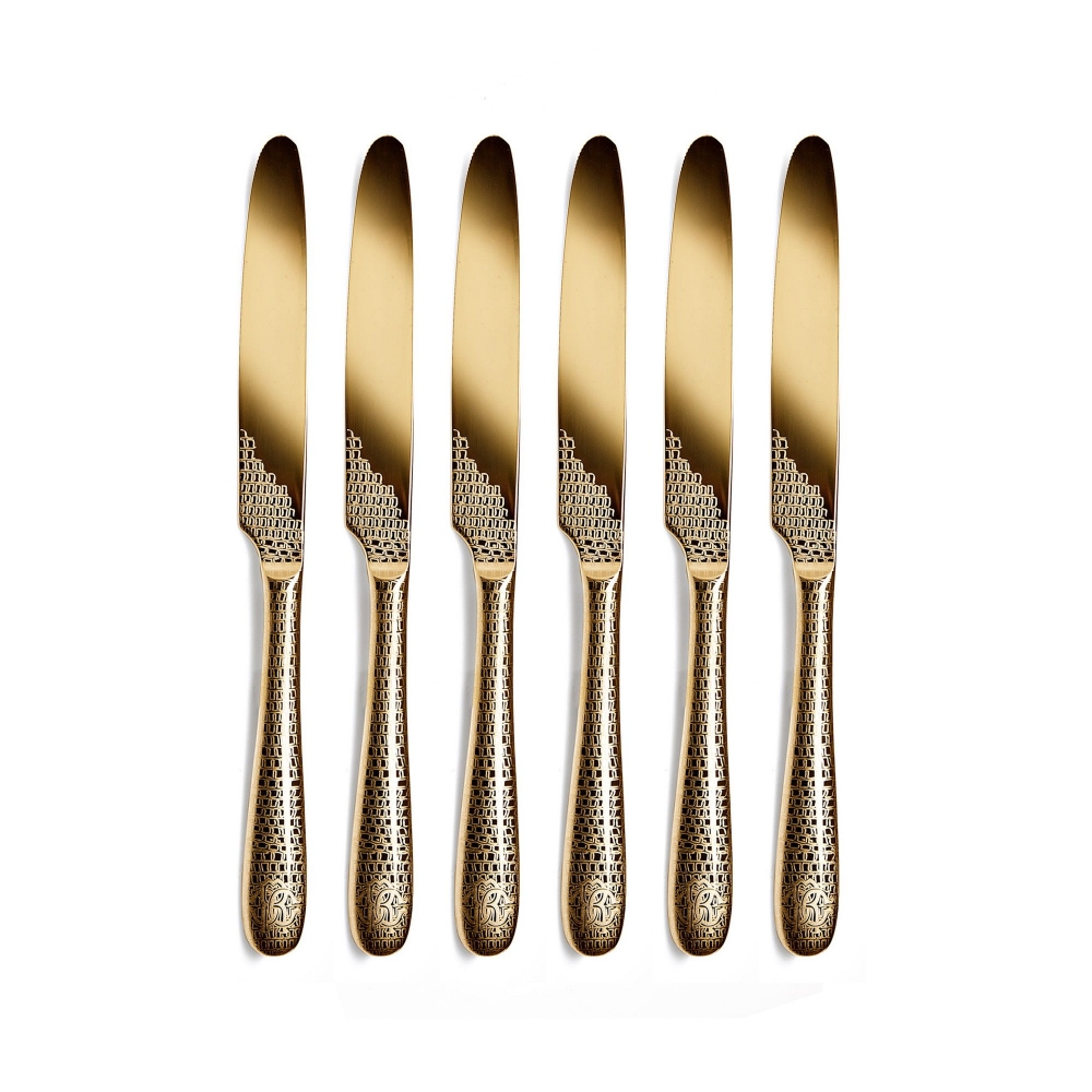 Roberto Cavalli Lizzard Gold 6 Table...