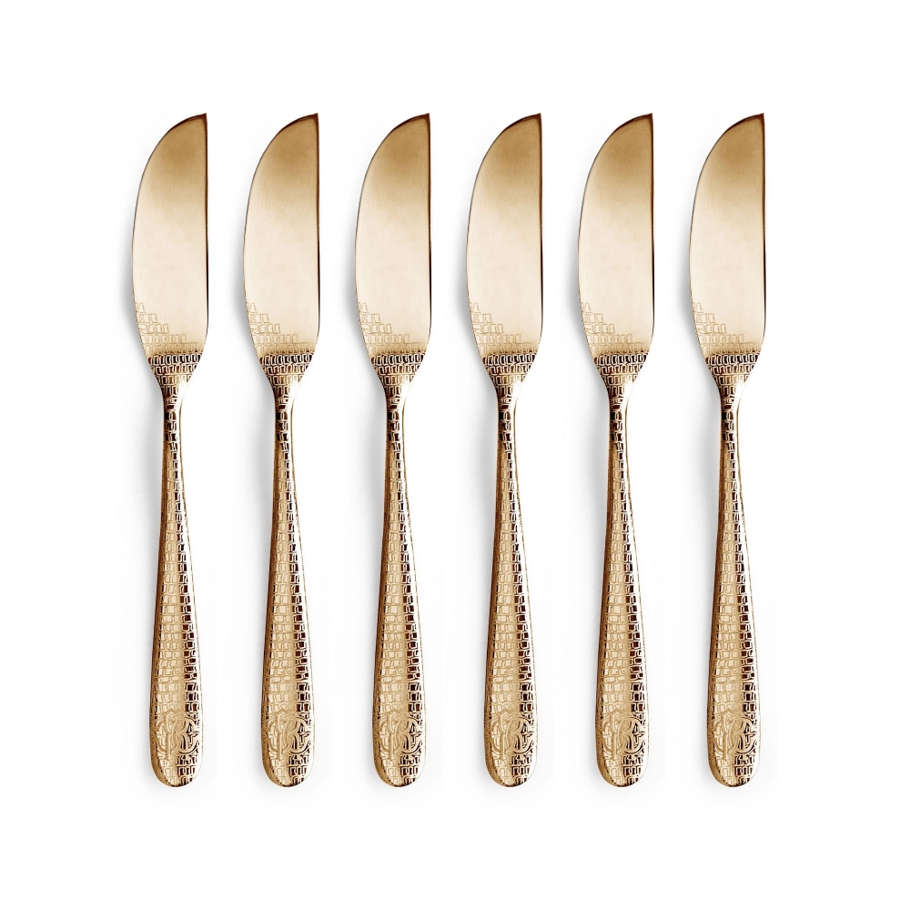 Roberto Cavalli Lizzard Gold 6 fish...